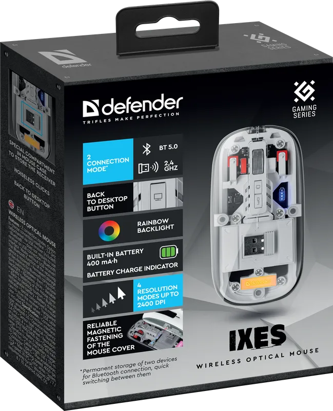 Defender - Беспроводная оптическая мышь Ixes MM-999