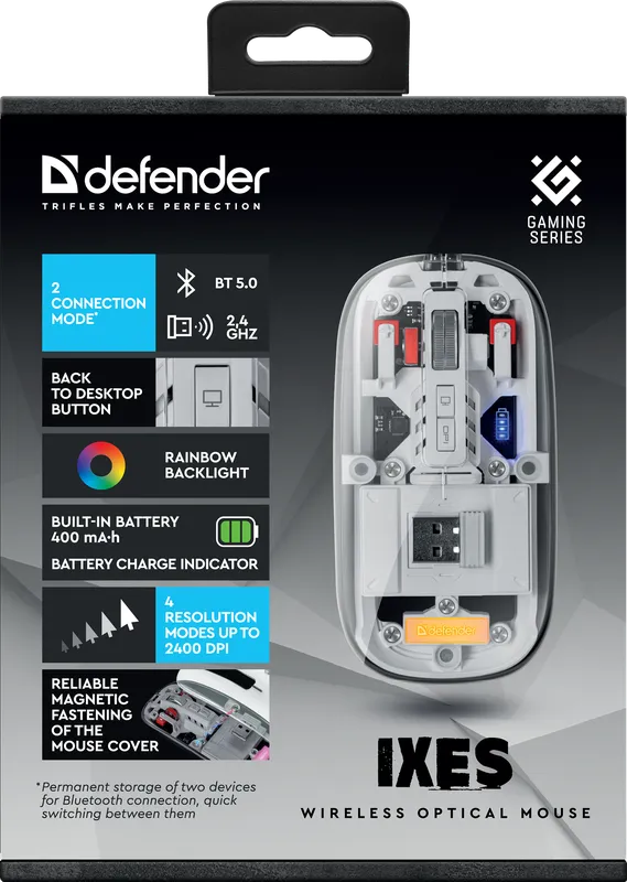 Defender - Беспроводная оптическая мышь Ixes MM-999