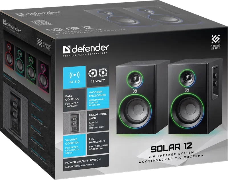 Defender - Акустическая 2.0 система Solar 12