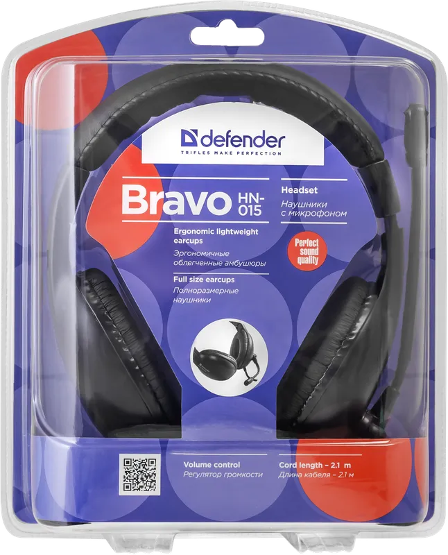 Defender - Компьютерная гарнитура Bravo HN-015