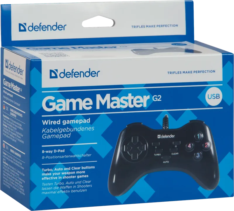 Defender - Проводной геймпад Game Master G2