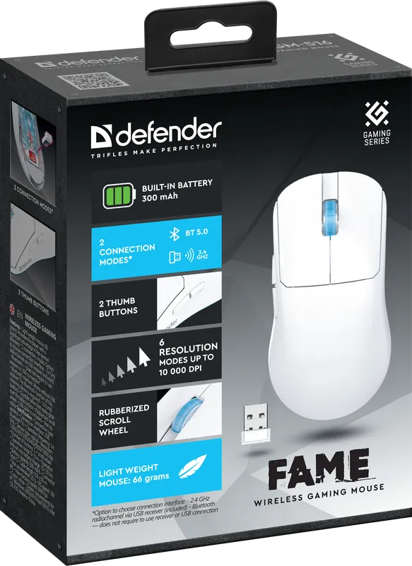 Defender - Беспроводная игровая мышь Fame GM-516