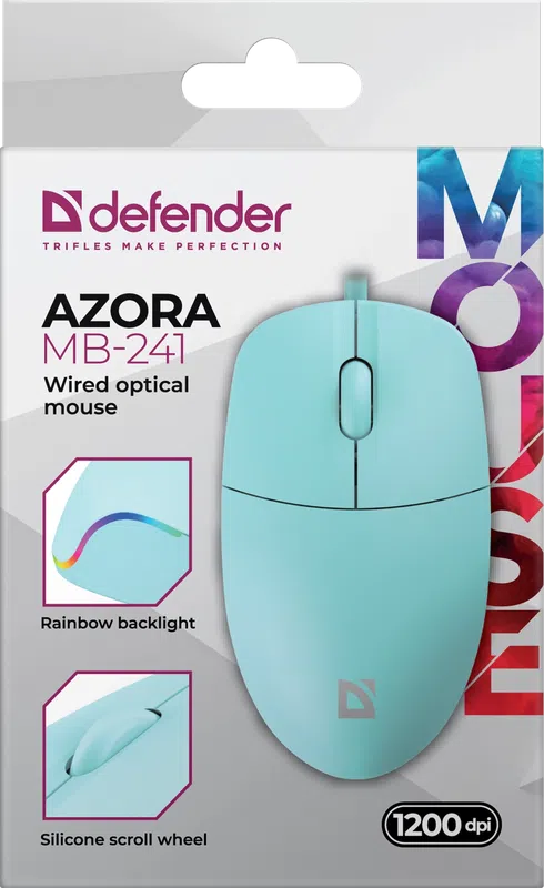 Defender - Проводная оптическая мышь Azora MB-241