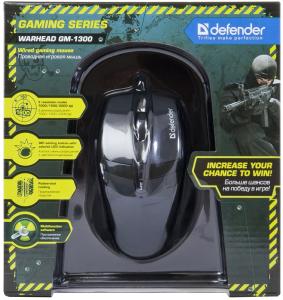 Defender - Проводная игровая мышь Warhead GM-1300