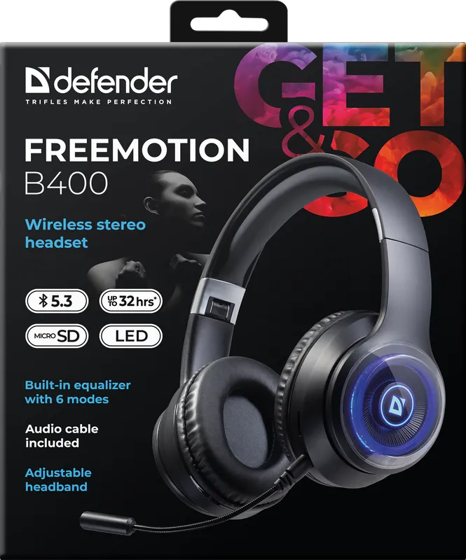 Defender - Беспроводная гарнитура FreeMotion B400
