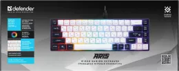 Defender - Проводная игровая клавиатура Aris GK-349