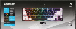 Defender - Проводная игровая клавиатура Aris GK-349