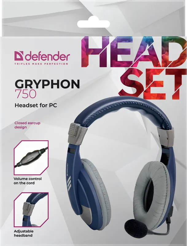 Defender - Компьютерная гарнитура Gryphon 750
