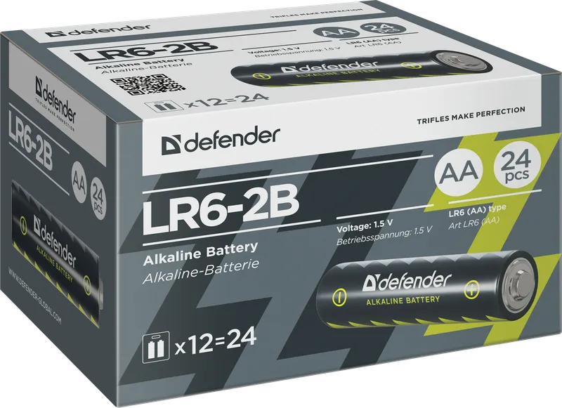 Defender - Батарейка алкалиновая LR6-2B