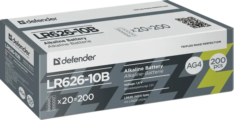 Defender - Батарейка алкалиновая LR626-10B