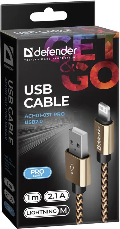 Defender - USB кабель ACH01-03T PRO USB2.0