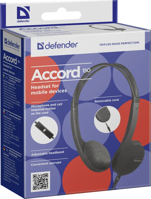 Defender - Гарнитура для смартфонов Accord 150