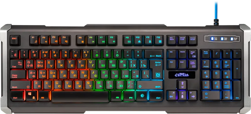 Defender - Проводная игровая клавиатура Chimera GK-280DL