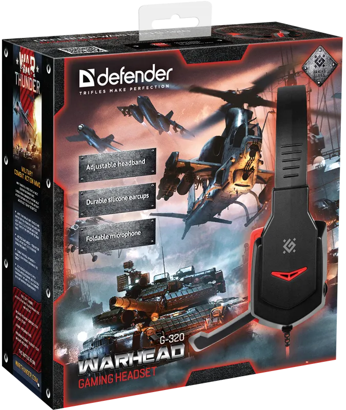 Defender - Игровая гарнитура Warhead G-320