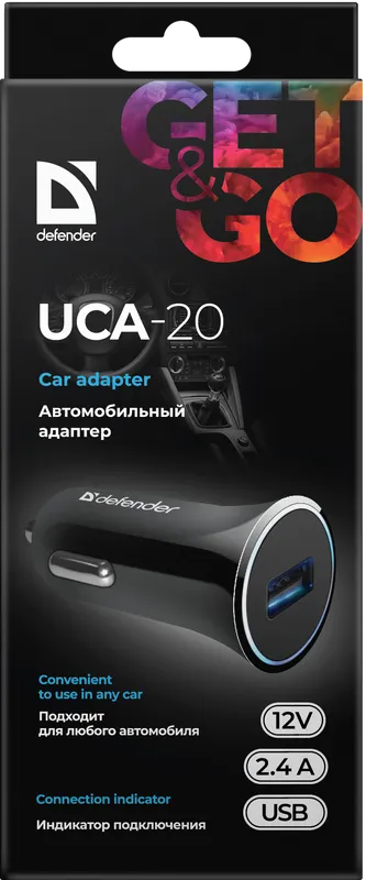 Defender - Автомобильный адаптер UCA-20