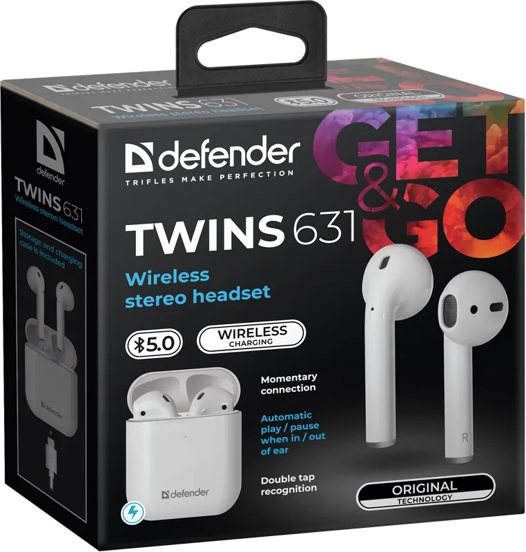Defender - Беспроводная гарнитура Twins 631