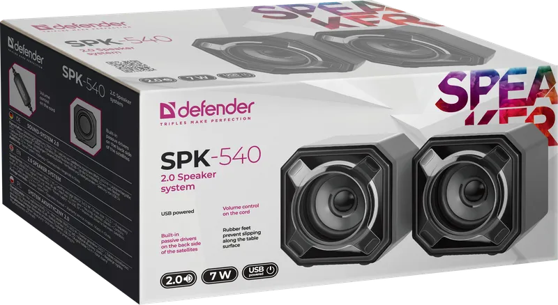 Defender - Акустическая 2.0 система SPK-540