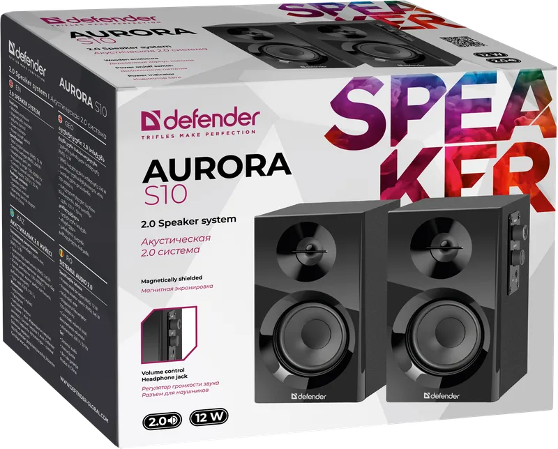 Defender - Акустическая 2.0 система Aurora S10