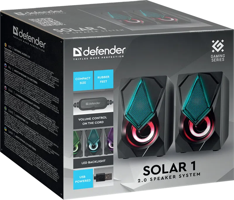 Defender - Акустическая 2.0 система Solar 2