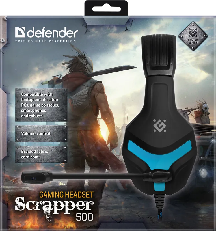 Defender - Игровая гарнитура Scrapper 500