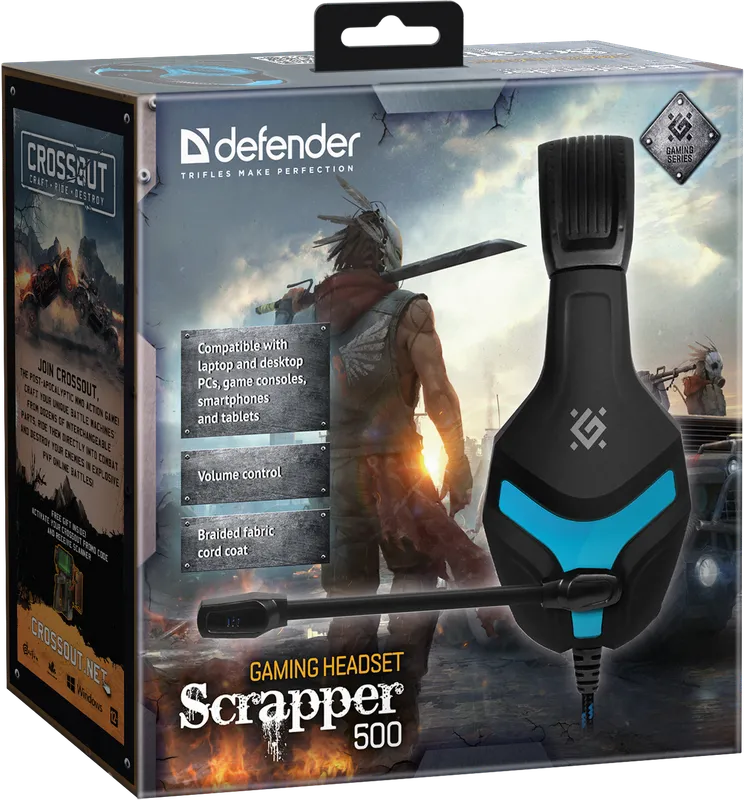 Defender - Игровая гарнитура Scrapper 500