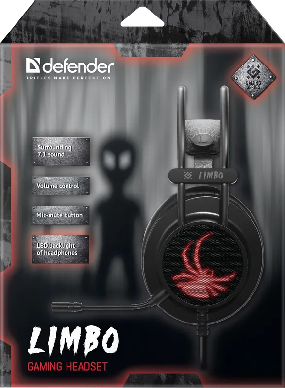 Defender - Игровая гарнитура Limbo