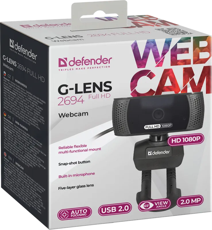 Defender - Веб-камера G-lens 2694 Full HD