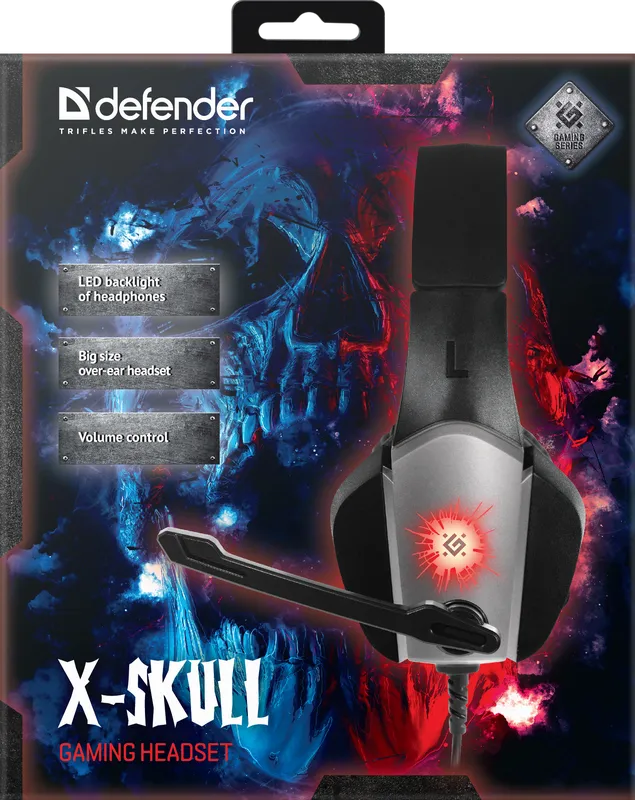 Defender - Игровая гарнитура X-Skull