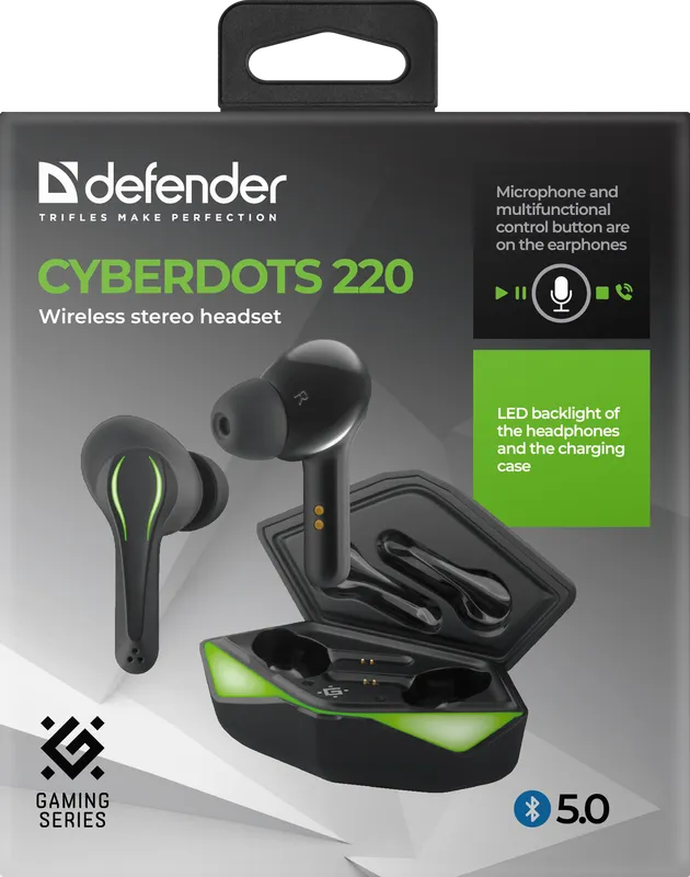 Defender - Беспроводная гарнитура CyberDots 220