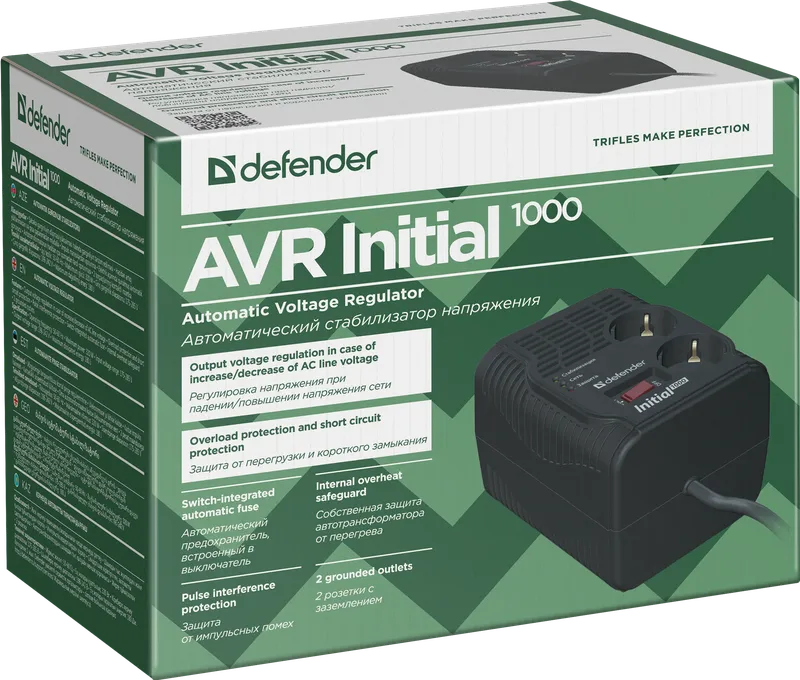 Defender - Стабилизатор напряжения AVR Initial 1000