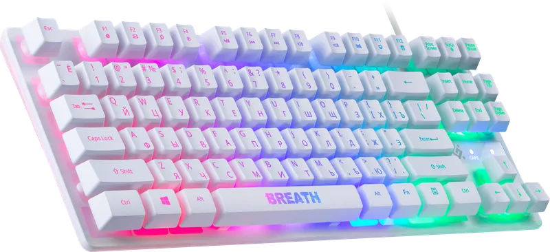Defender - Проводная игровая клавиатура Breath GK-184