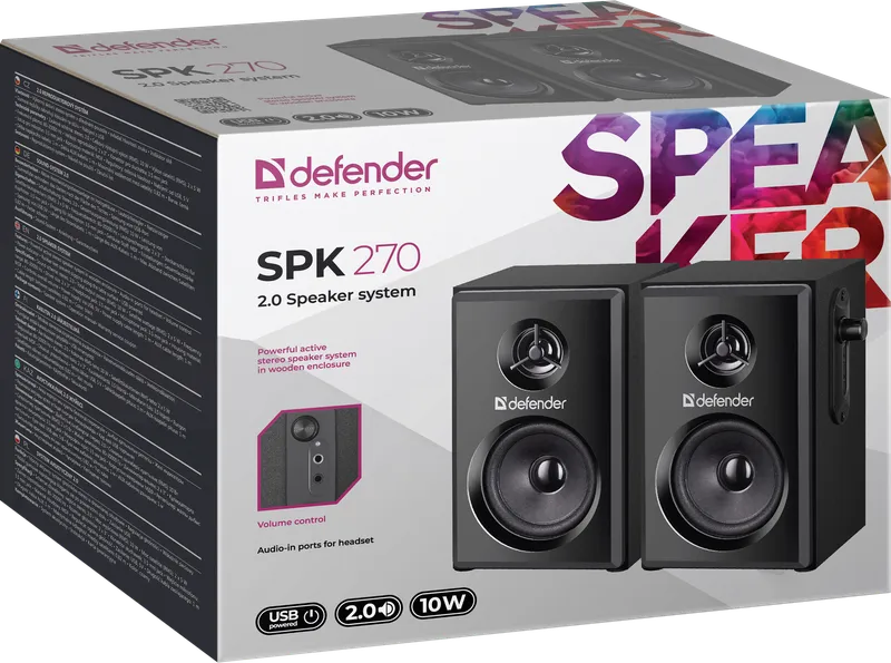Defender - Акустическая 2.0 система SPK 270
