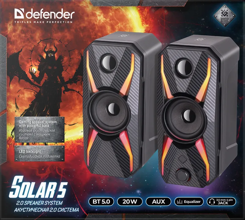 Defender - Акустическая 2.0 система Solar 5