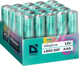 Defender - Батарейка алкалиновая LR03-20F