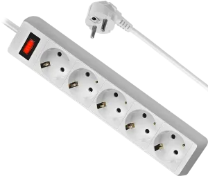 Defender - Удлинитель с сетевым фильтром ES 5