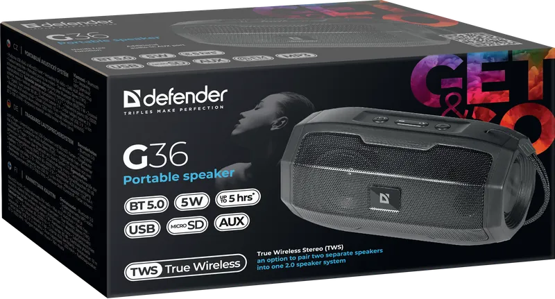 Defender - Портативная колонка G36