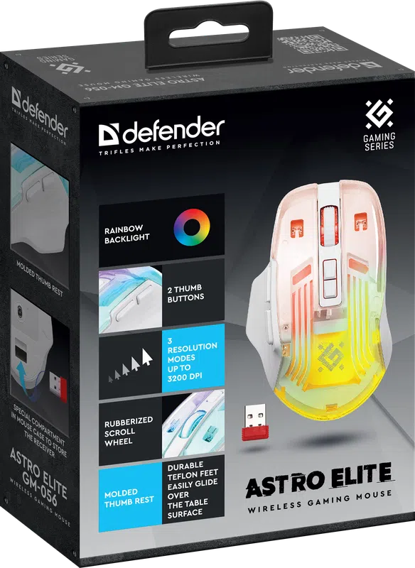 Defender - Беспроводная игровая мышь Astro Elite GM-056
