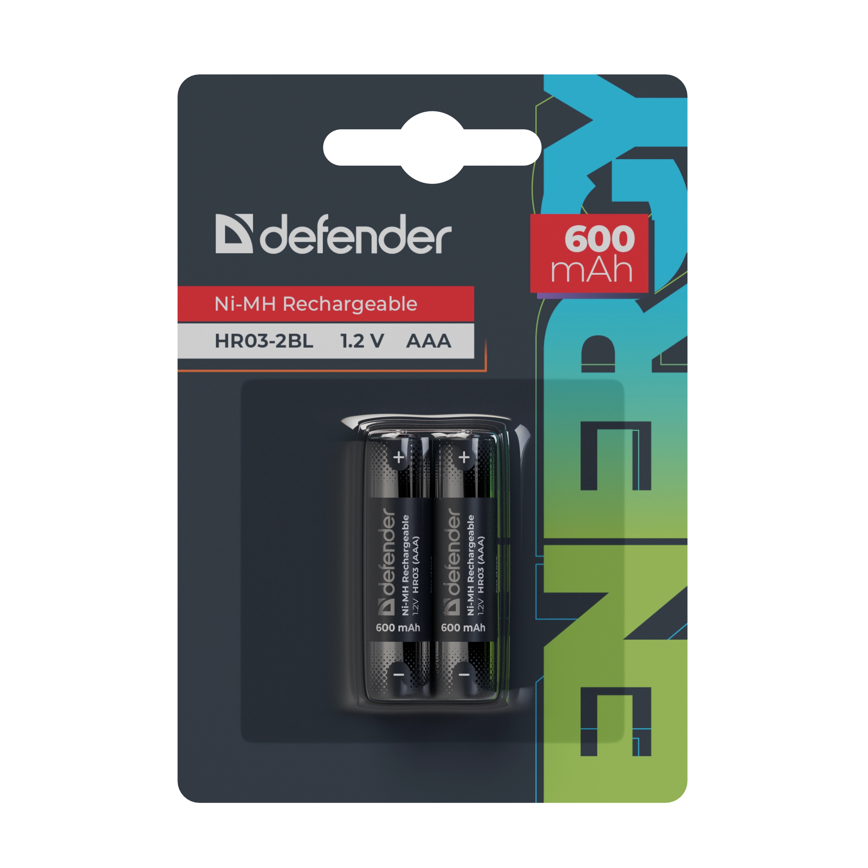 Defender - Аккумуляторная батарея HR03-2BL 600 mAh