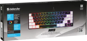 Defender - Проводная игровая клавиатура Aris GK-349