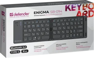 Defender - Беспроводная клавиатура Enigma SB-094