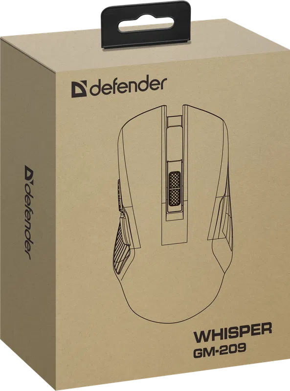 Defender - Беспроводная игровая мышь Whisper GM-209