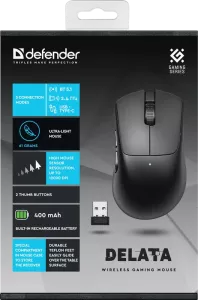 Defender - Беспроводная игровая мышь Delata GM-082