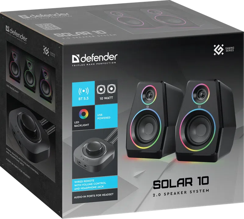 Defender - Акустическая 2.0 система Solar 10