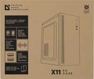 Defender - Корпус компьютерный X11