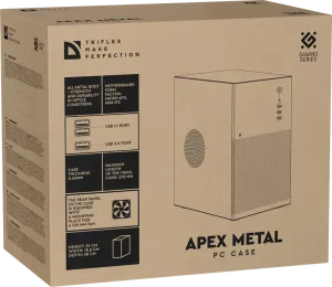 Defender - Корпус компьютерный Apex Metal