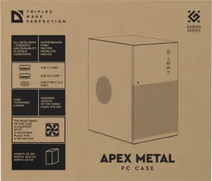 Defender - Корпус компьютерный Apex Metal