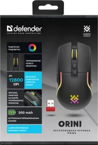 Defender - Беспроводная игровая мышь Orini GM-141