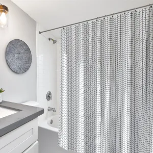 Defender - Штора для ванной Geometry L-01