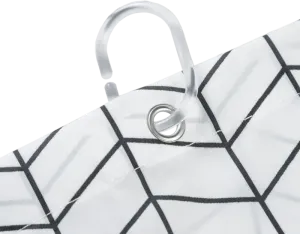 Defender - Штора для ванной Geometry L-01