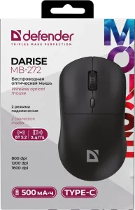 Defender - Беспроводная оптическая мышь Darise (Дариз) MB-272